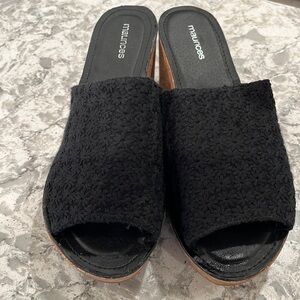 Women’s Maurice’s Size 10 Darla Black Wedge Slip On